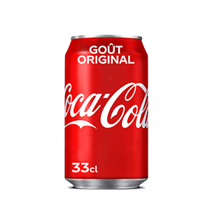 Pack Coca-Cola de 24 canettes, 33 cl